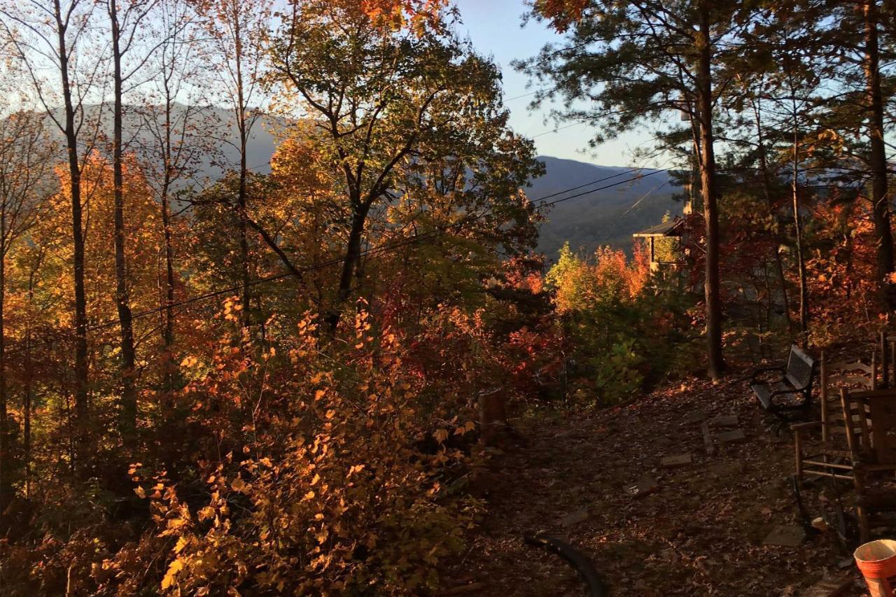 Panoramic-View Gatlinburg Cabin With Private Hot Tub エクステリア 写真