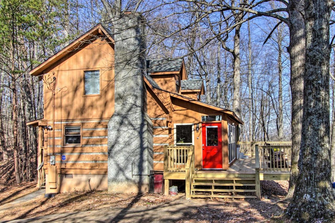Panoramic-View Gatlinburg Cabin With Private Hot Tub エクステリア 写真