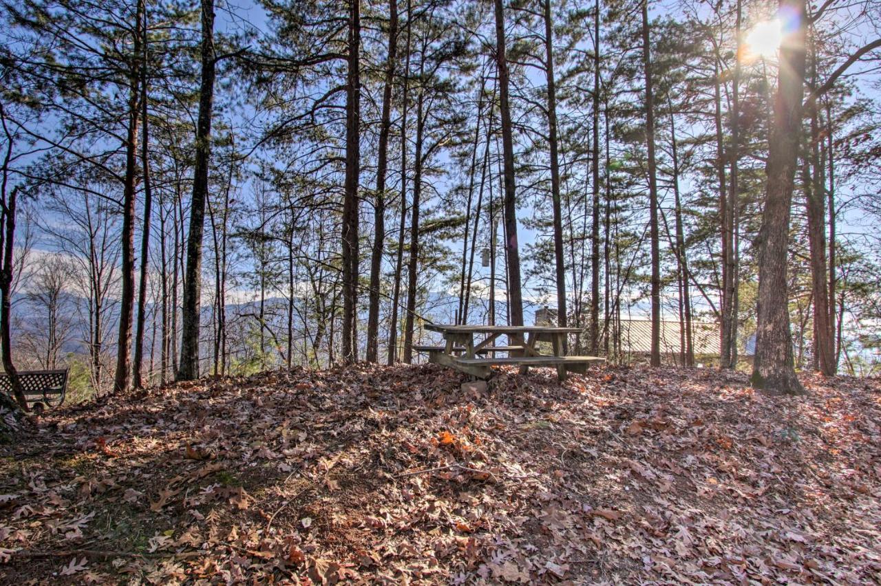Panoramic-View Gatlinburg Cabin With Private Hot Tub エクステリア 写真